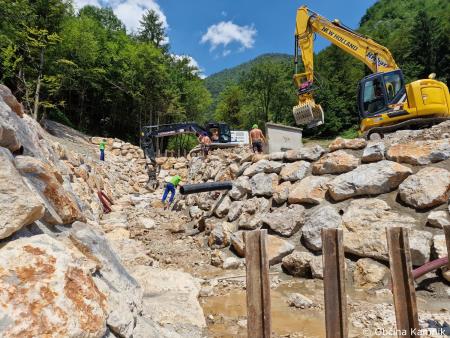Sanacijska obnova vodotokov in hudournikov po poplavah (9)